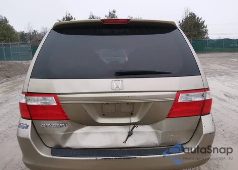 2006 Honda Odyssey Ex from USA, damaged, VIN 5FNRL384X6B127372
